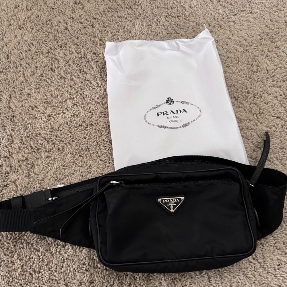 Prada Nylon Belt Bag - Authentic